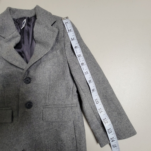 Janie And Jack Boys Wool Blend Blazer Size 3. - Picture 10 of 10